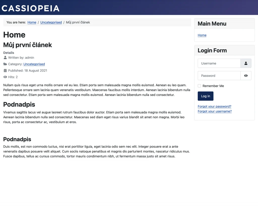 Joomla 4