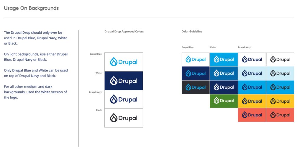 Drupal Brand